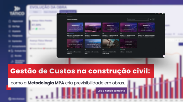 Gestão de Custos na construção civil: como a Metodologia MPA cria previsibilidade em obras