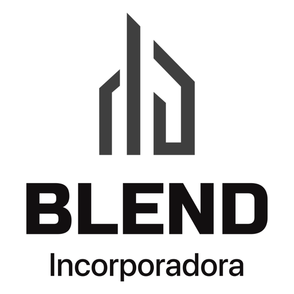 Logo BLEND Incorporadora, cliente da TÁTICO